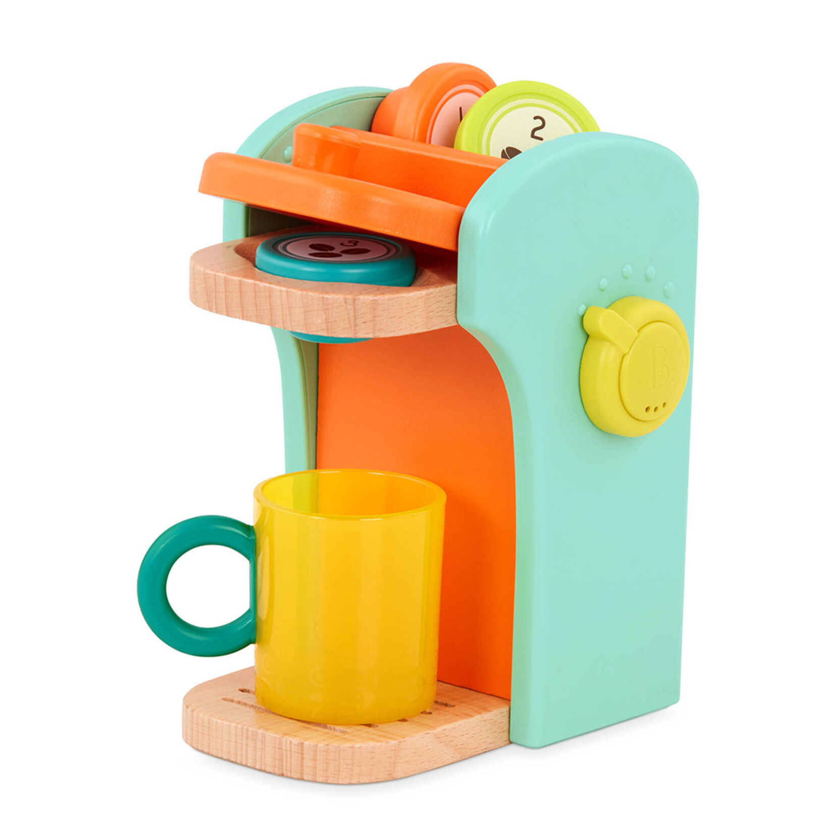 battat B - Set de machine à café en bois "Café au Play"