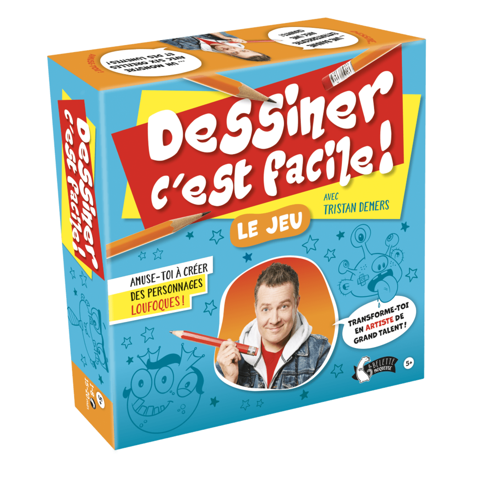 La Belette Moqueuse Dessiner c'est facile, le jeu