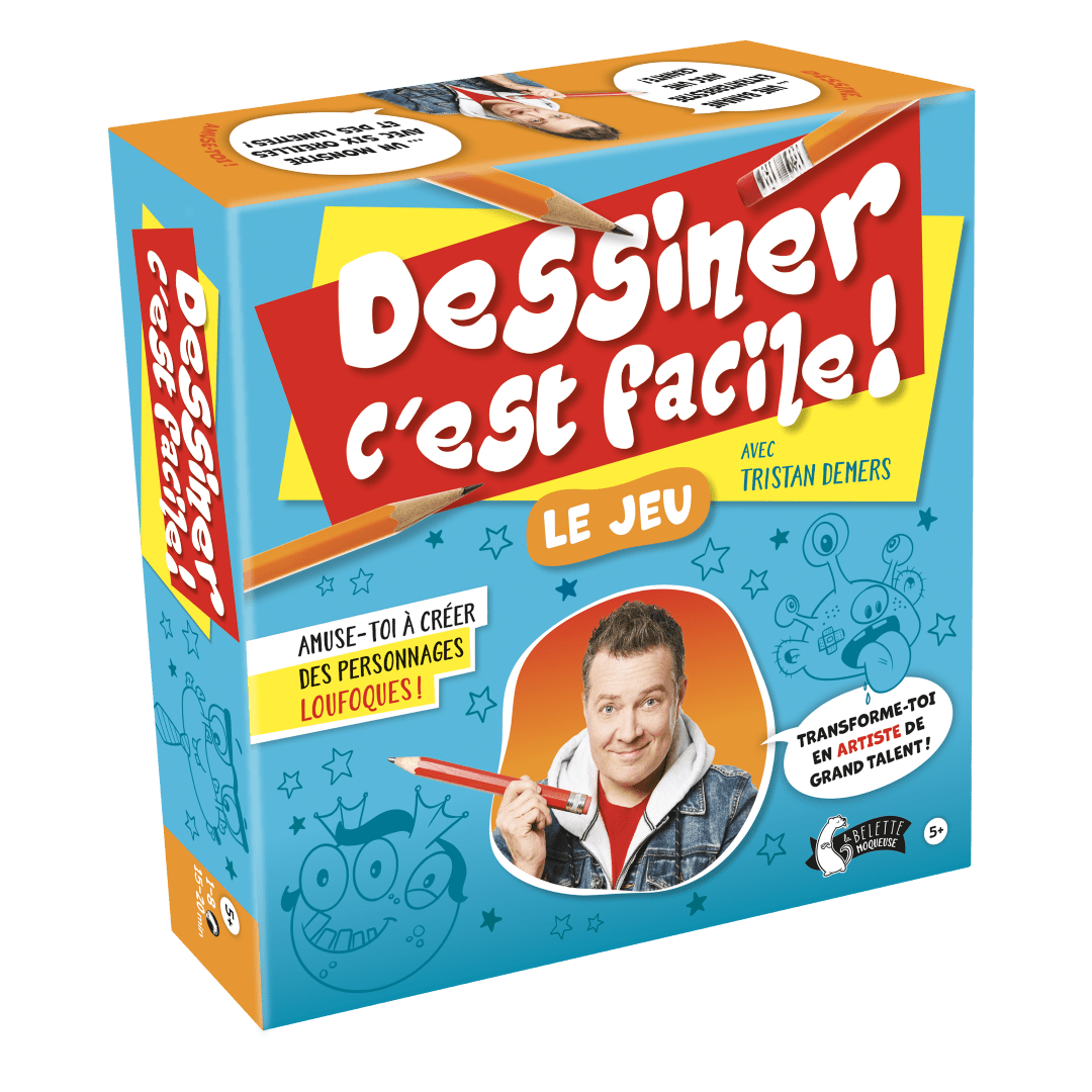 La Belette Moqueuse Dessiner c'est facile, le jeu