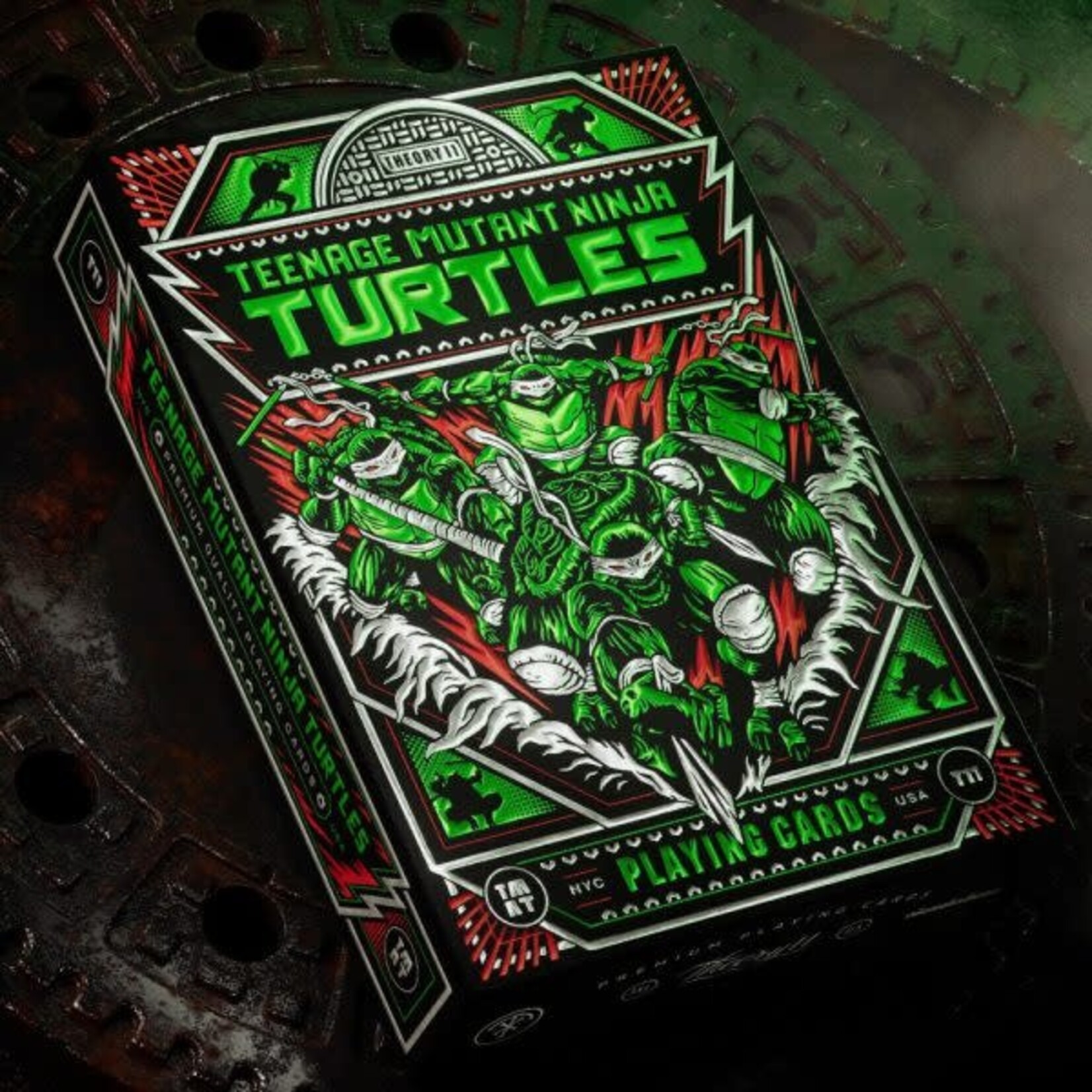 Theory11 Jeu de cartes - Teenage Mutant Ninja Turtles