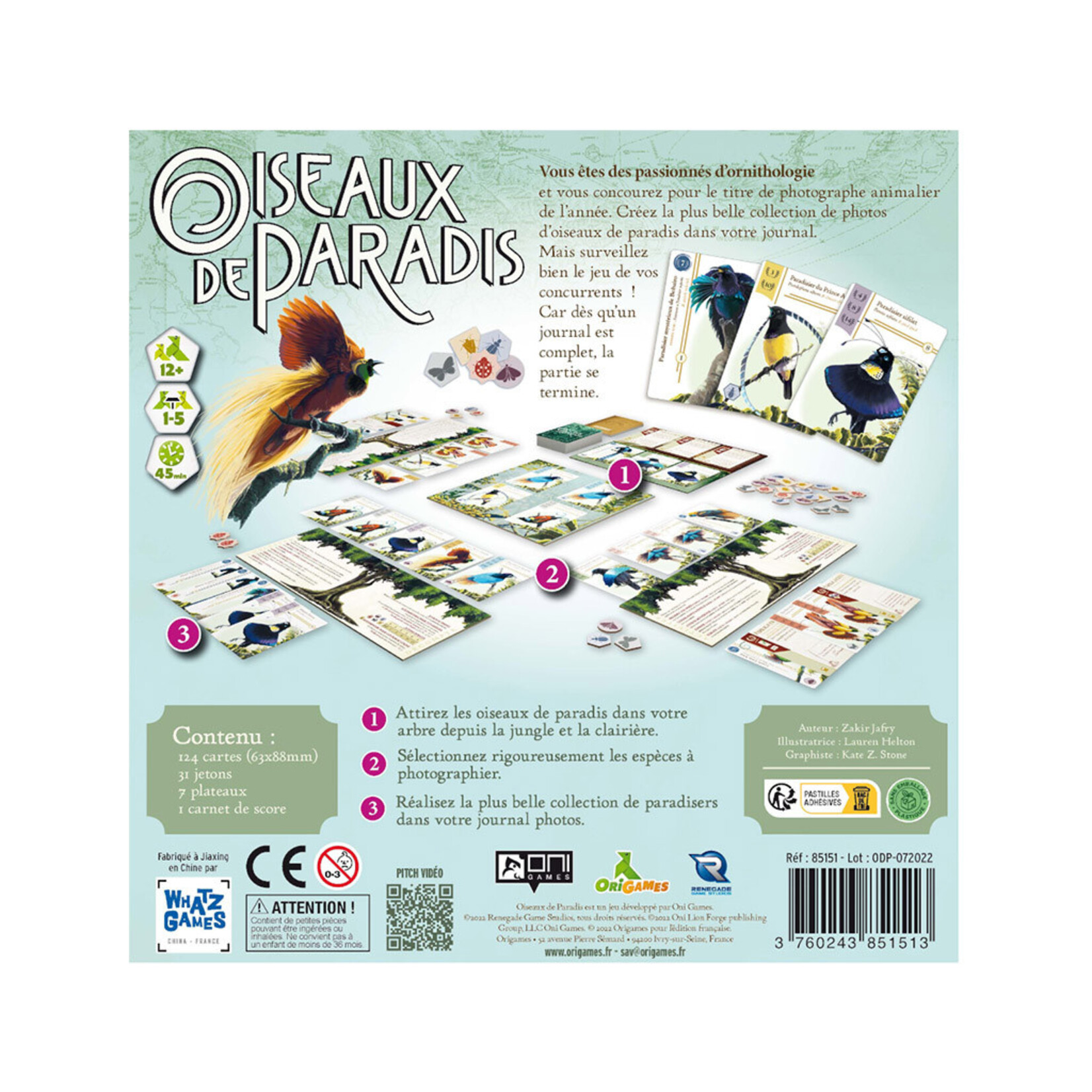 OriGames Oiseaux du paradis