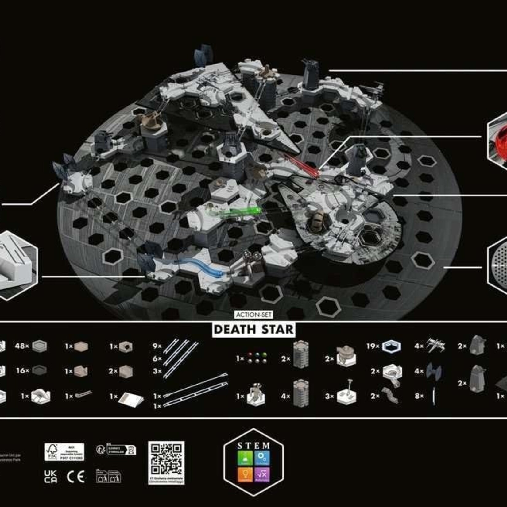 Ravensburger Gravitrax - Star Wars - Action Set - Death Star