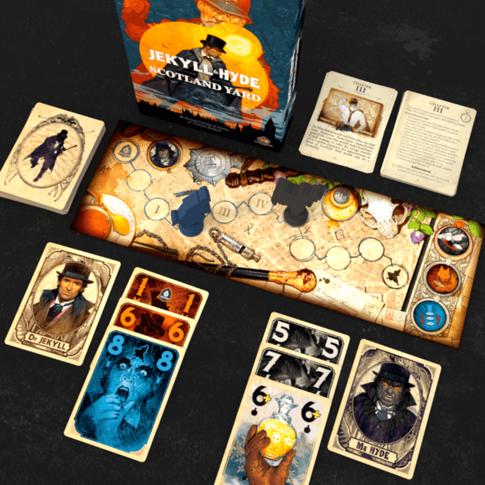 Mandoo Games Jekyll & Hyde VS Scotland Yard (FR)