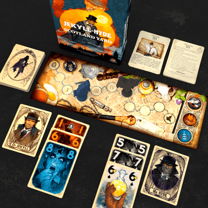 Mandoo Games Jekyll & Hyde VS Scotland Yard