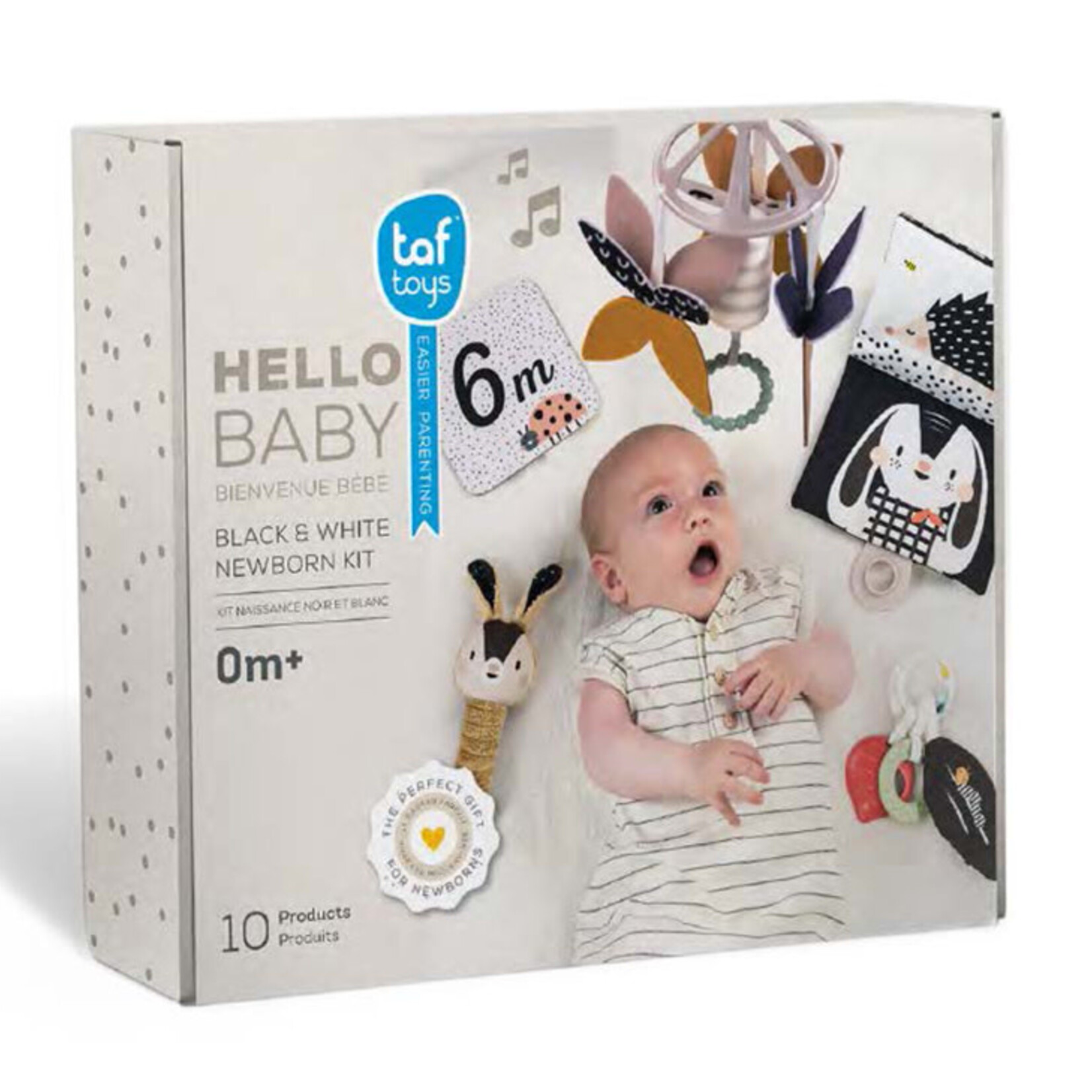 Taf Toys Taf Toys - Bienvenue Bébé - Kit Naissance Noir et Blanc