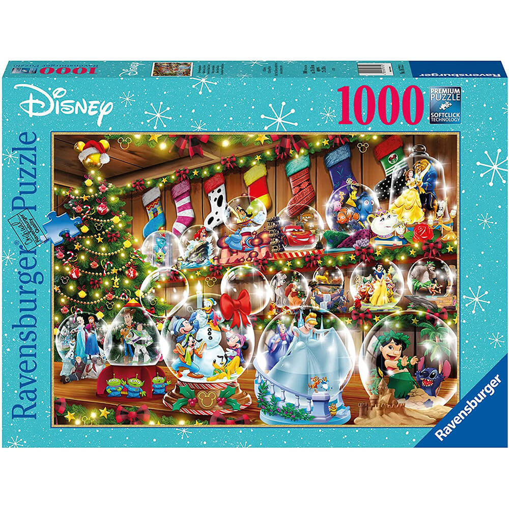 Ravensburger Ravens 1000 - Disney : Boules à neige de Noël