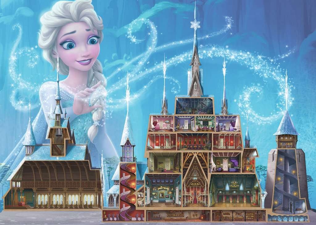 Ravensburger Ravensburger 1000 - Disney Castle Collection : Elsa