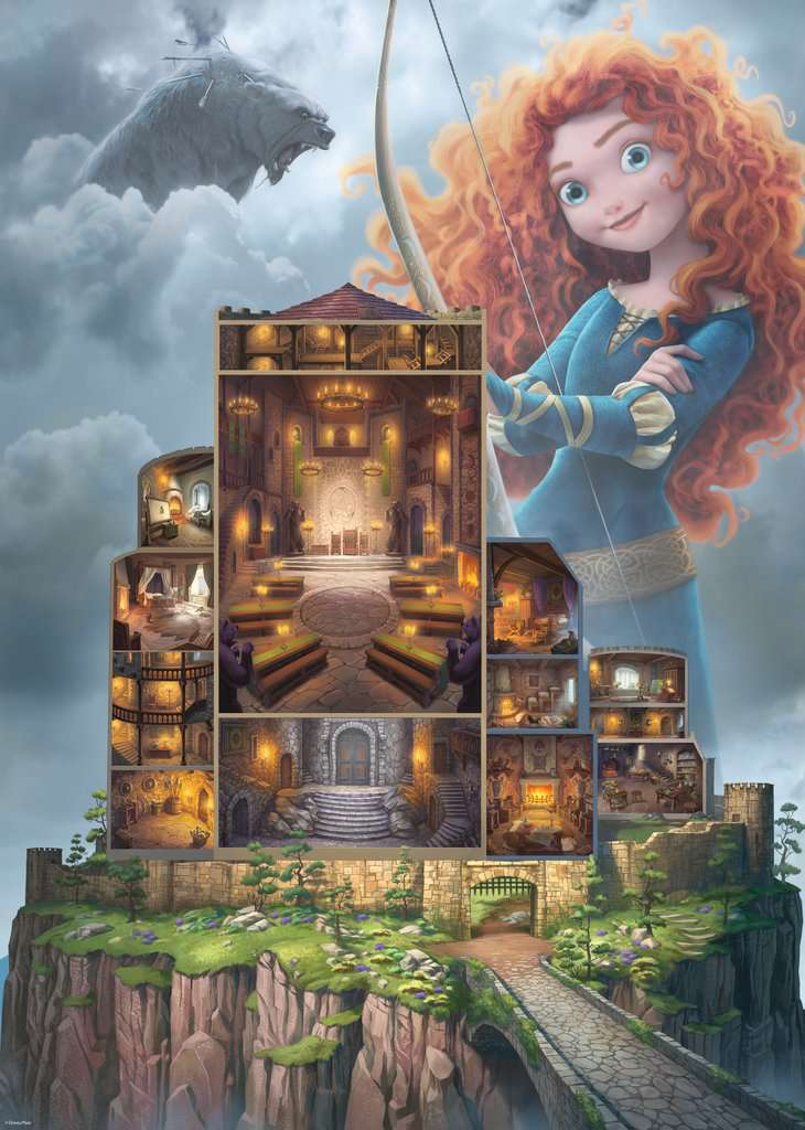 Ravensburger Ravensburger 1000 - Disney Castle Collection : Merida