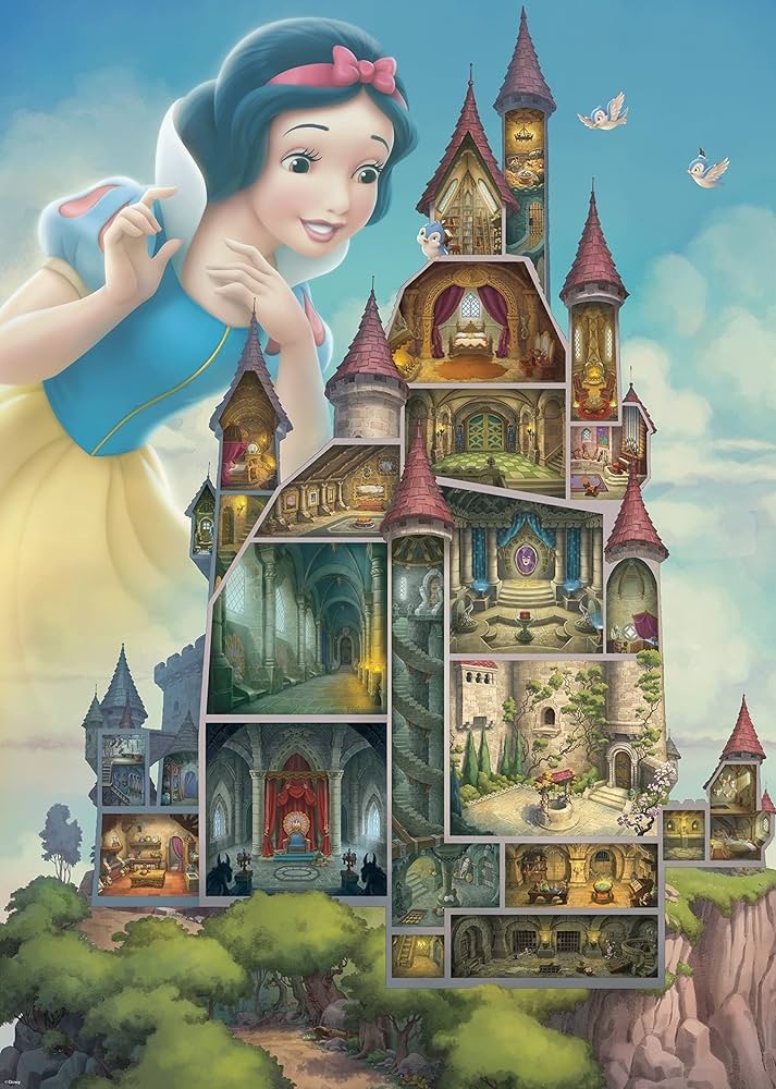 Ravensburger Ravensburger 1000 - Disney Castle Collection : Blanche-Neige