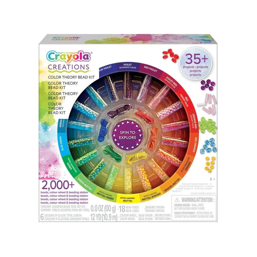 Crayola Crayola Creations - Kit de Perles Théorie des Couleurs