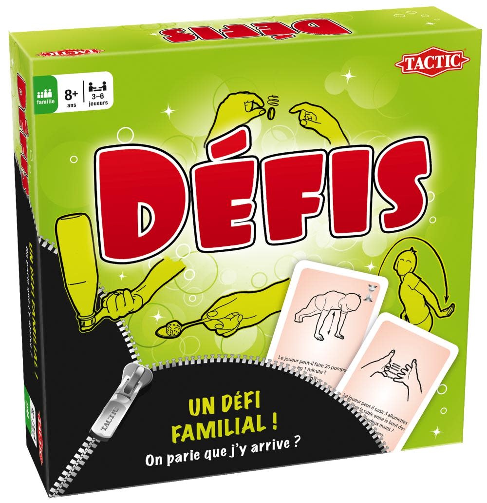Tactic Games Tactic - Jeu Défis Version française