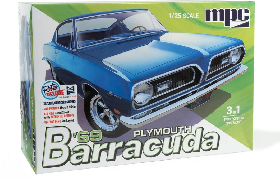 MPC Models MPC - '69 Plymouth Barracuda