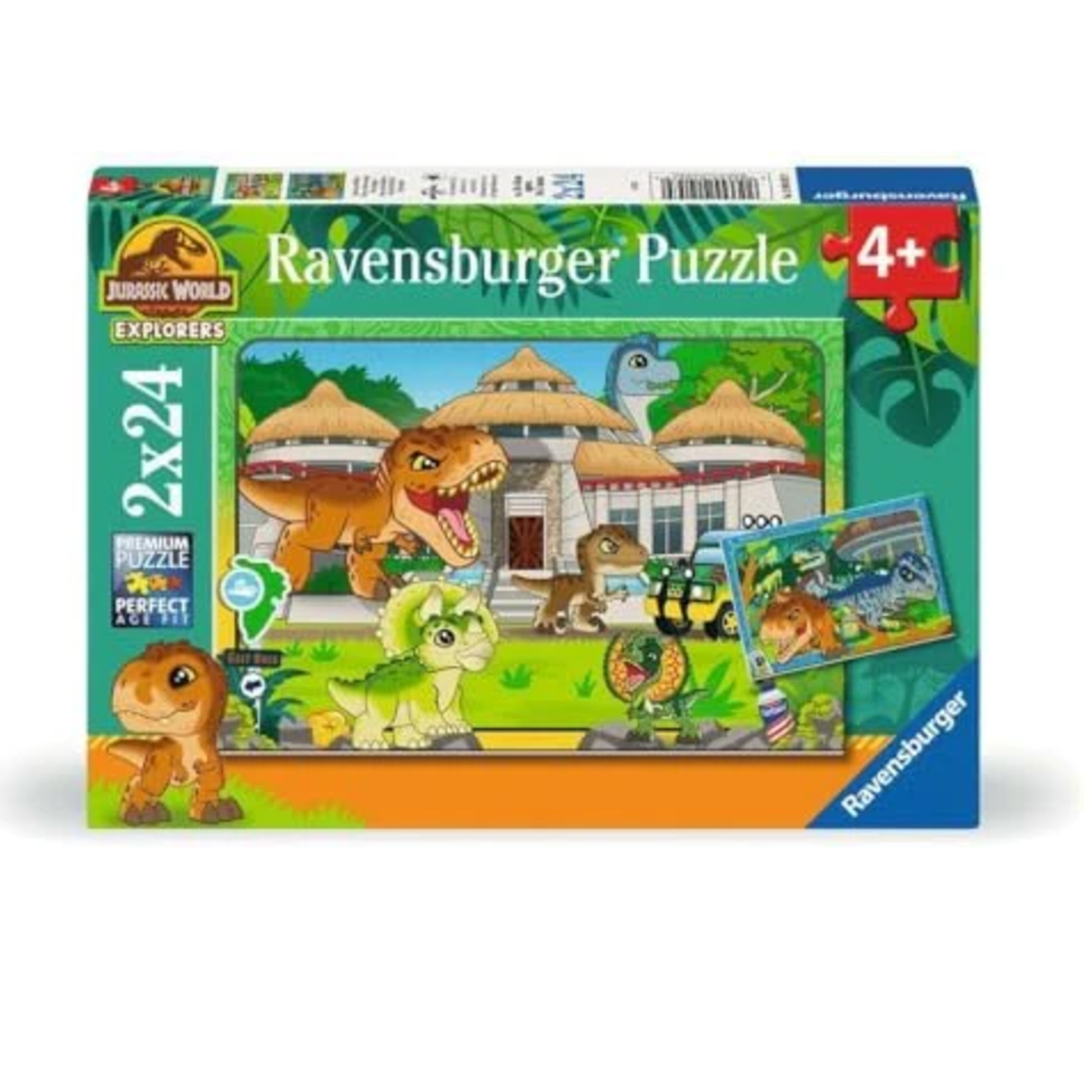 Ravensburger Ravens 2 x 24 - Vivre en terre sauvage