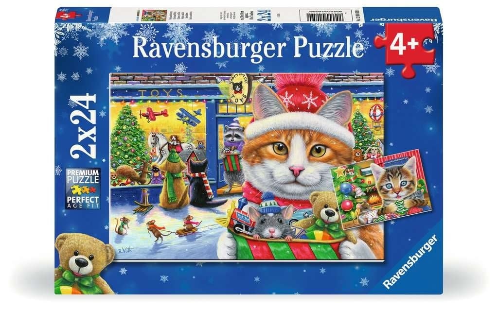 Ravensburger Ravens 2 x 24 - Chatons de Noel