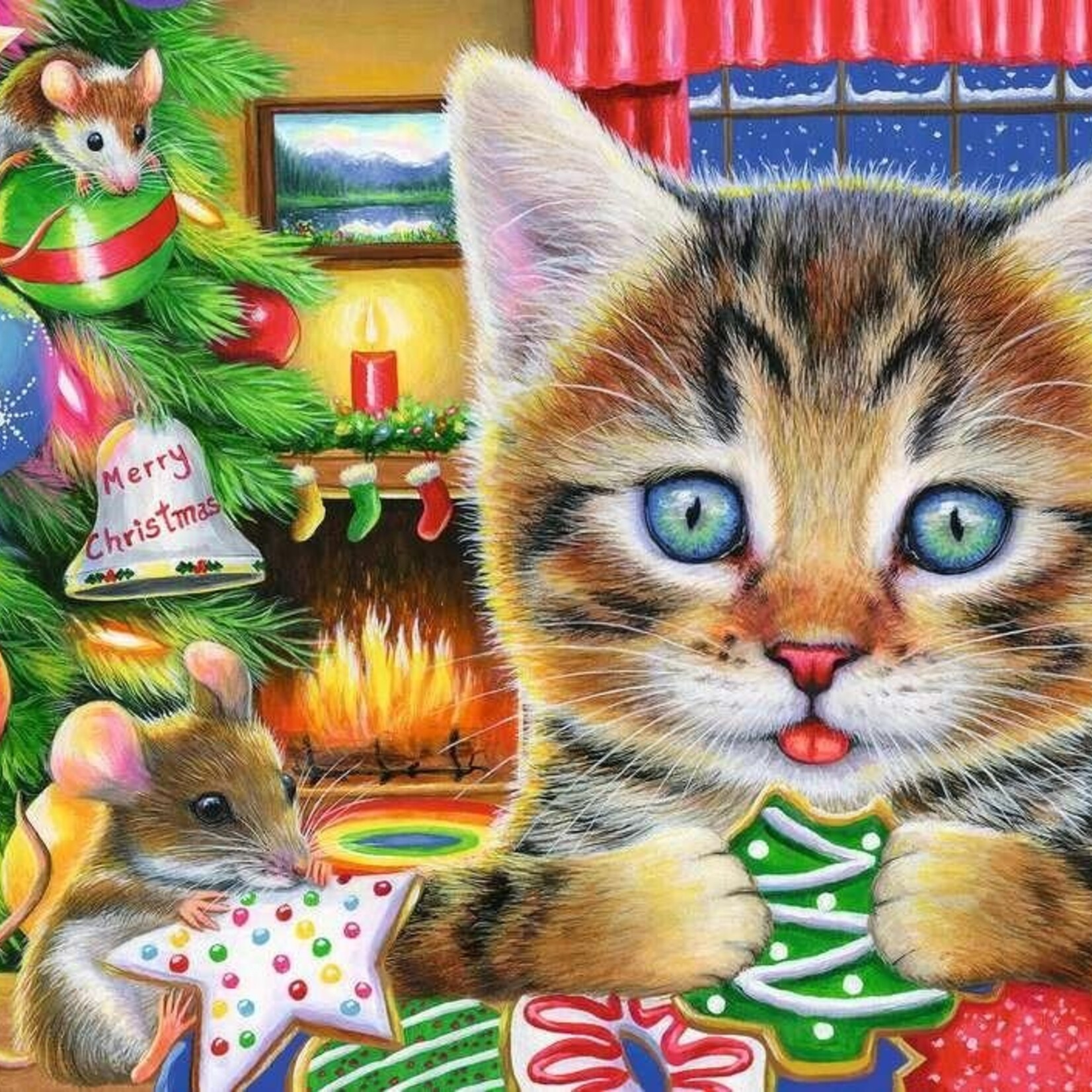 Ravensburger Ravens 2x24 - Chatons de Noel