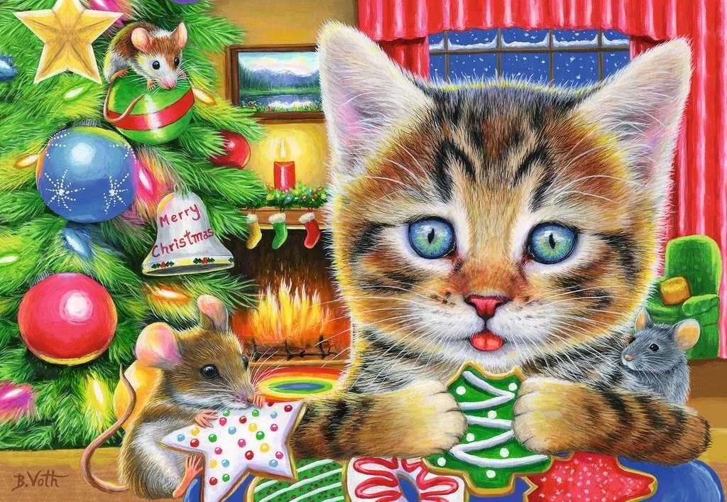 Ravensburger Ravens 2 x 24 - Chatons de Noel