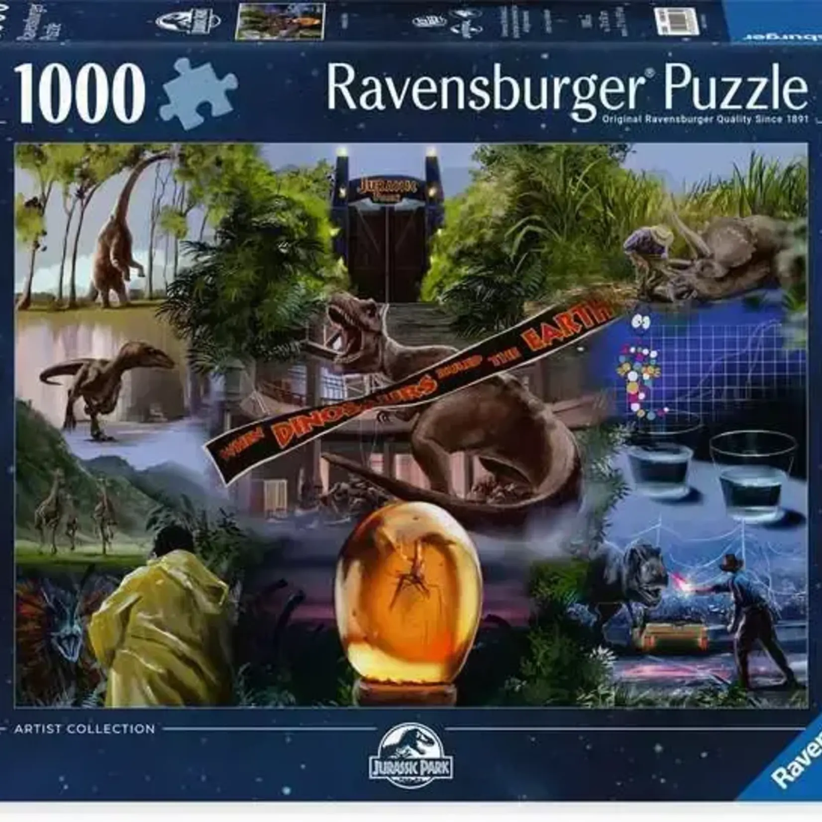 Ravensburger Ravens 1000 - Jurassic Parc