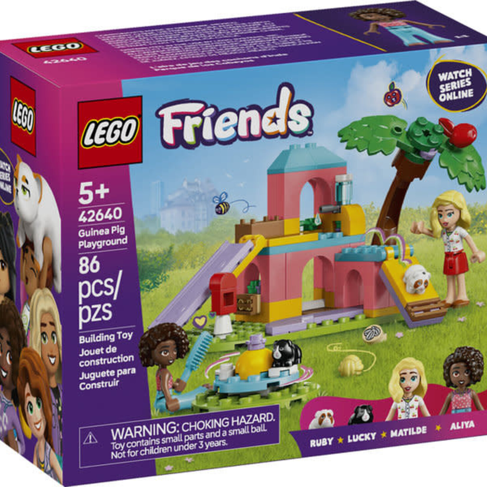 Lego Lego 42640 Friends - L’aire de jeu des cochons d’Inde