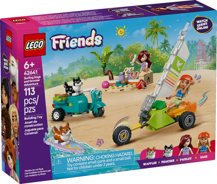 Lego Lego 42641 Friends - Les chiens surfeurs et l’aventure en scouteur