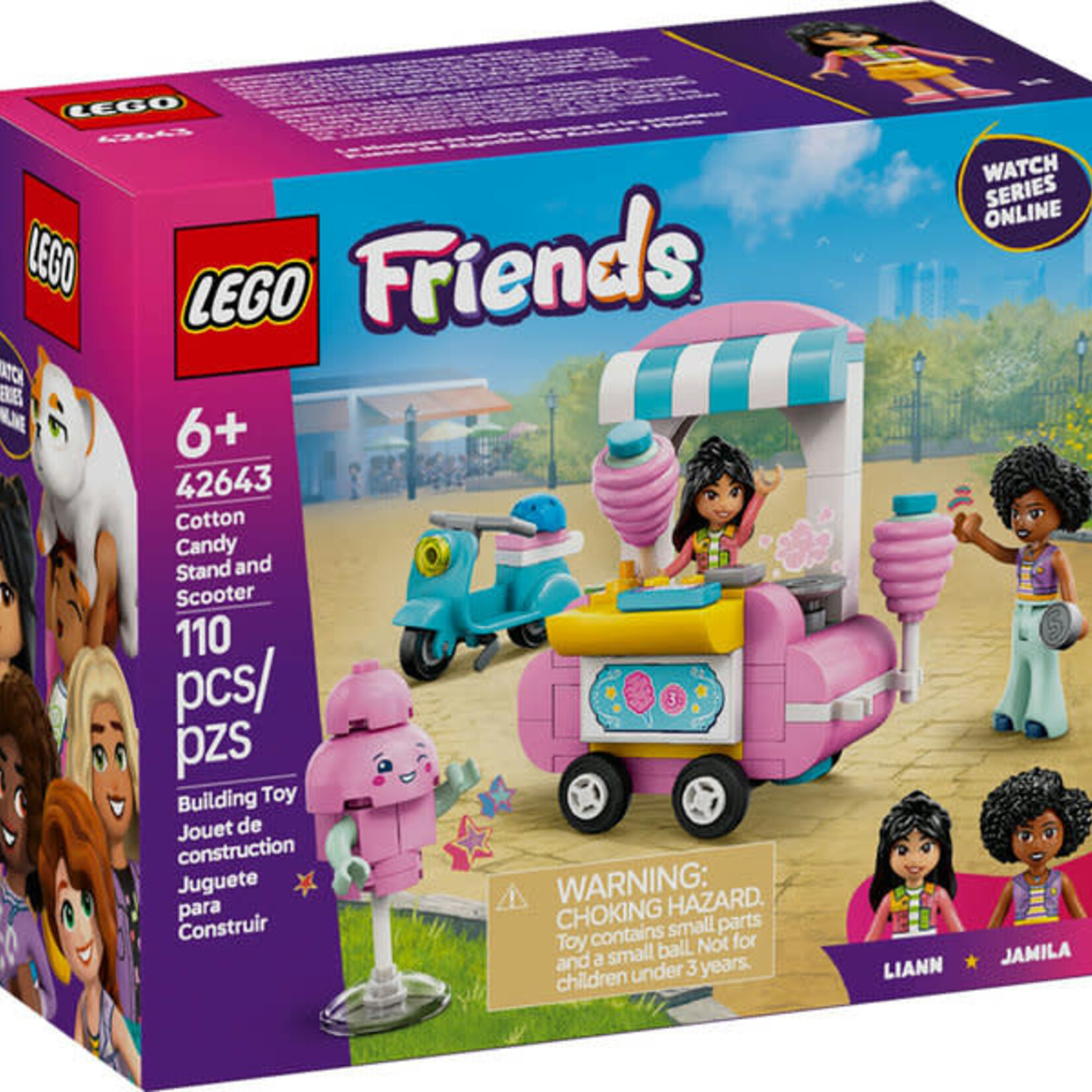 Lego Lego 42643 Friends - Le kiosque de barbe à papa et le scouteur