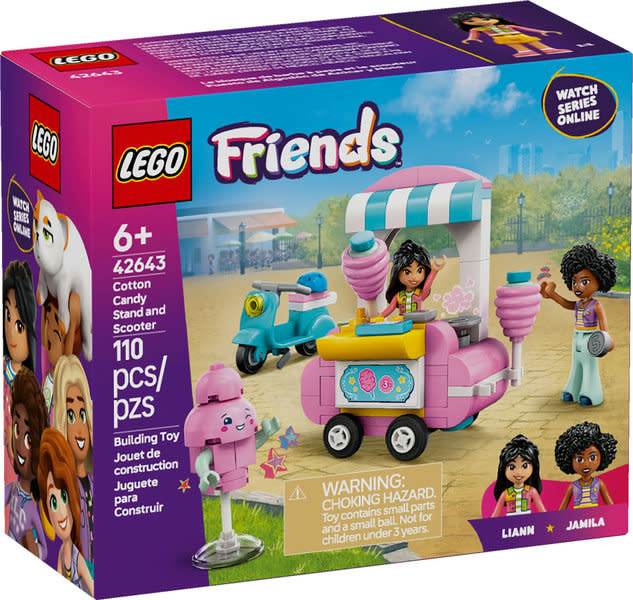 Lego Lego 42643 Friends - Le kiosque de barbe à papa et le scouteur