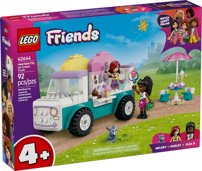 Lego Lego 42644 Friends - Le camion de crème glacée de Heartlake City