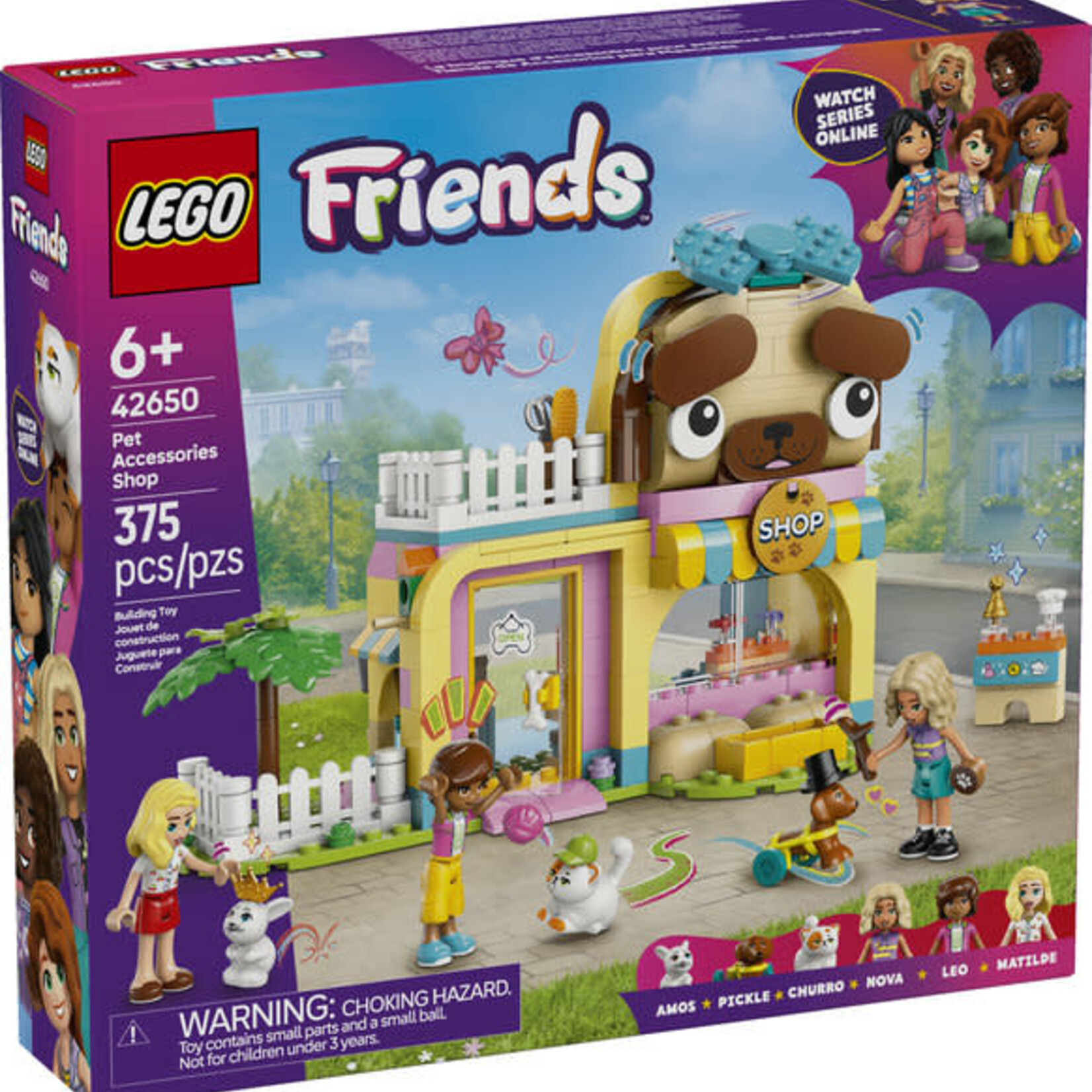 Lego Lego 42650 Friends - La boutique d’accessoires pour animaux de compagnie