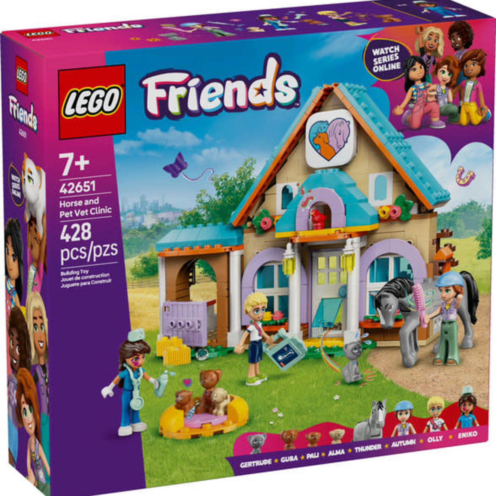 Lego Lego 42651 Friends - La clinique vétérinaire pour chevaux et animaux de compagnie