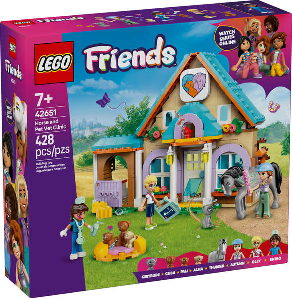 Lego Lego 42651 Friends - La clinique vétérinaire pour chevaux et animaux de compagnie