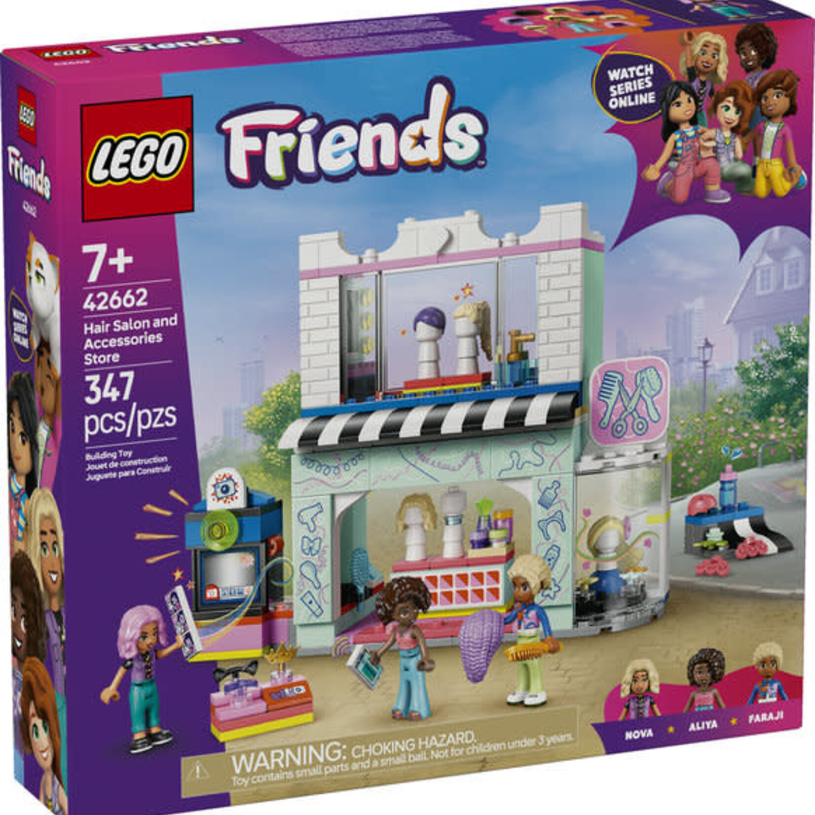 Lego Lego 42662 Friends - Le salon de coiffure et la boutique d’accessoires