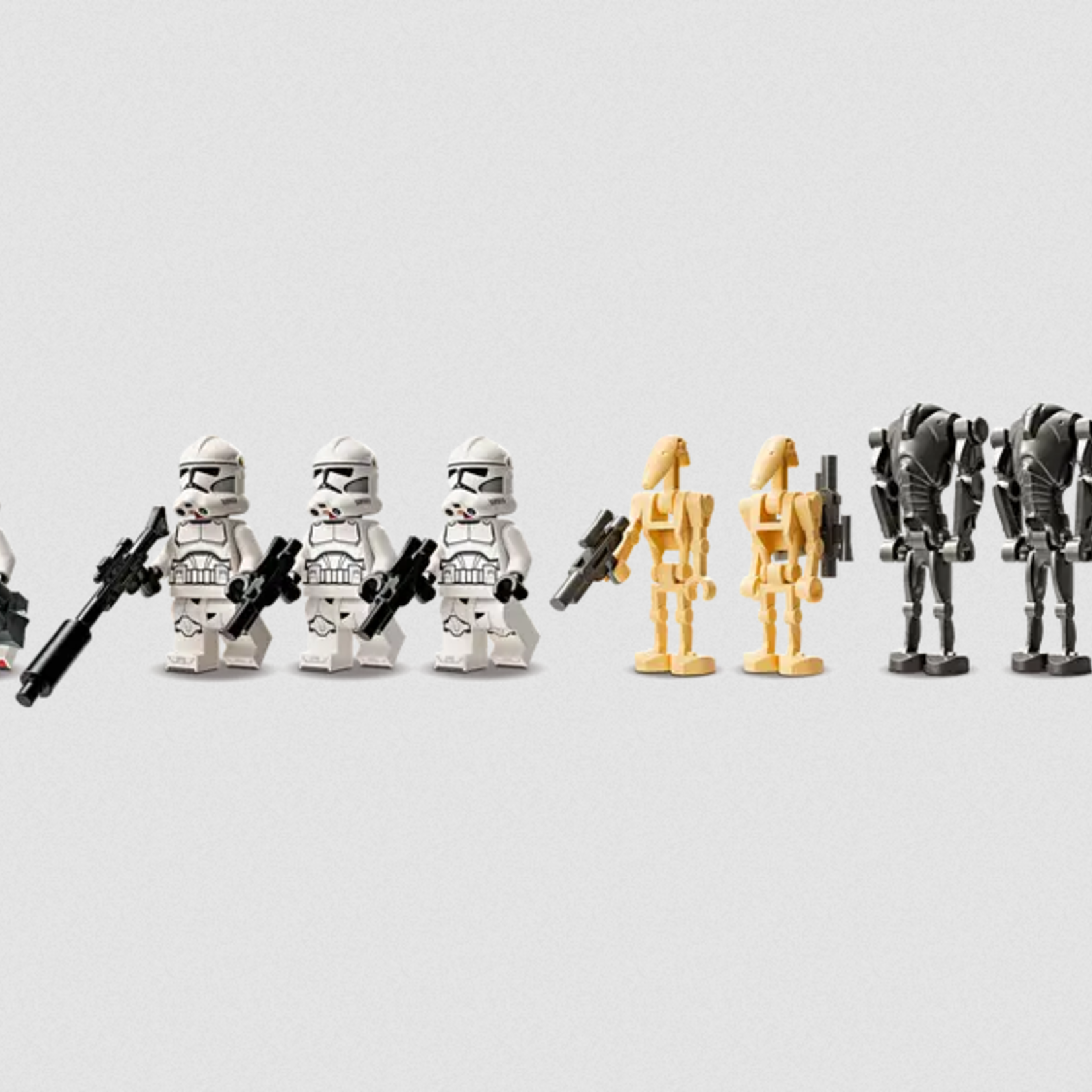 Lego Lego 75372 Star Wars - Ensemble de combat Clone Trooper™ et droïdes de combat