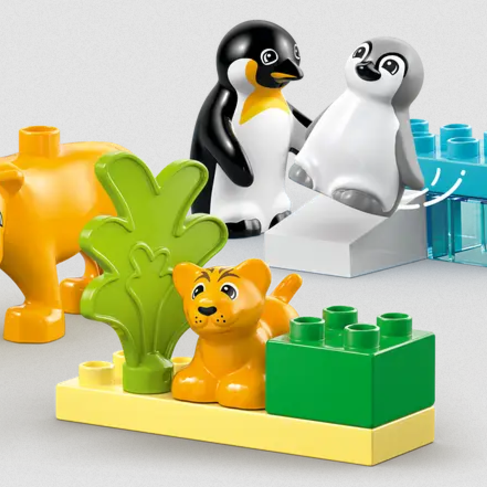 Lego Lego 10442 Duplo - Familles d’animaux sauvages - Pingouins et lions