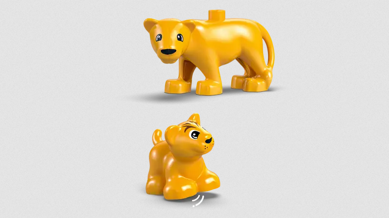 Lego Lego 10442 Duplo - Familles d’animaux sauvages - Pingouins et lions
