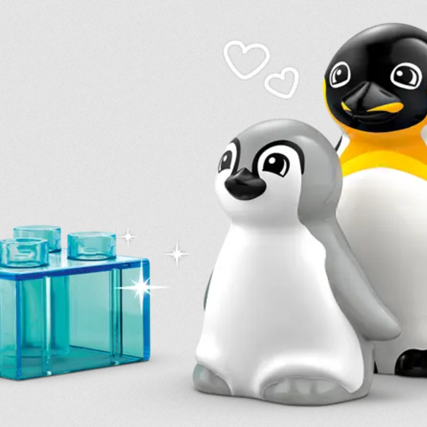 Lego Lego 10442 Duplo - Familles d’animaux sauvages - Pingouins et lions