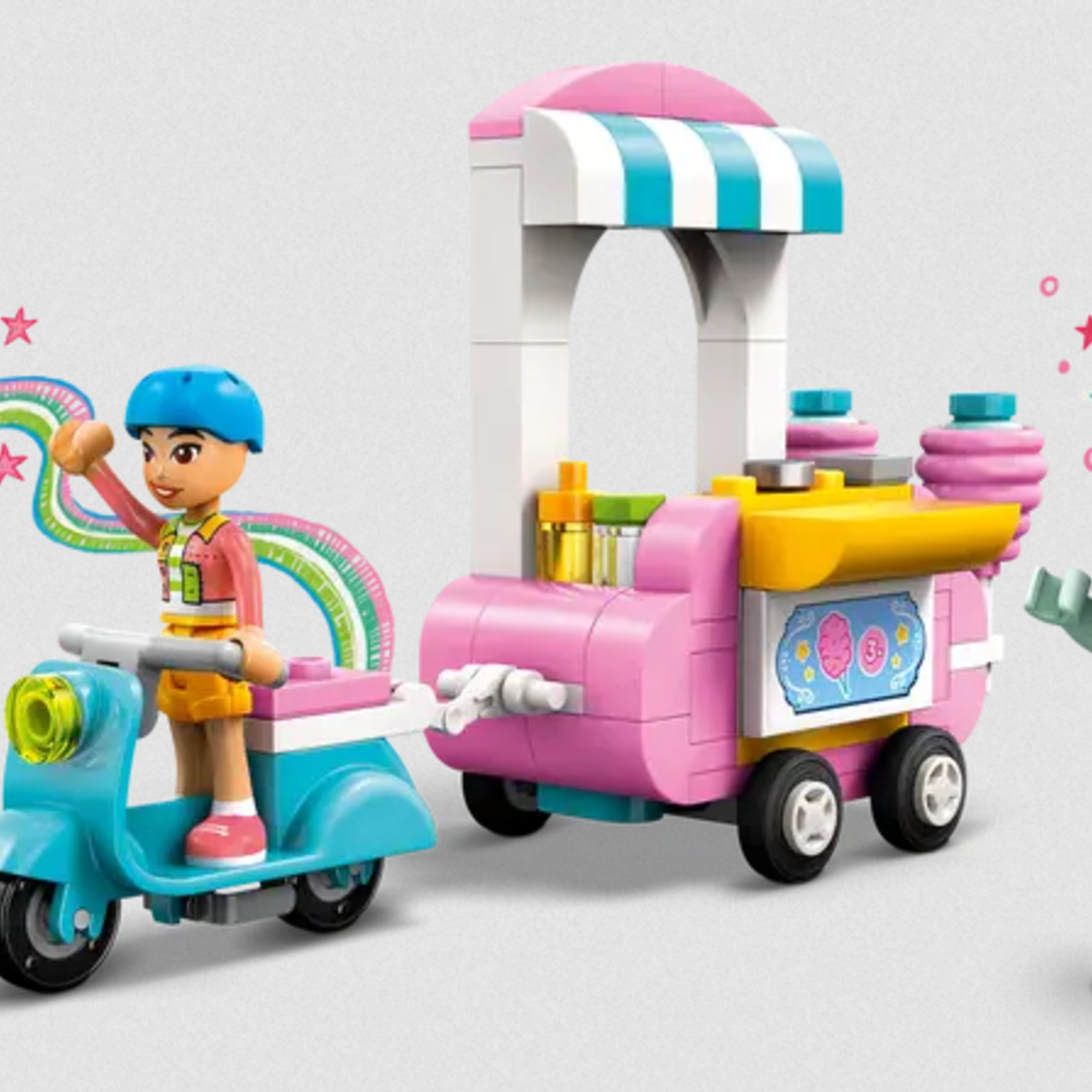 Lego Lego 42643 Friends - Le kiosque de barbe à papa et le scouteur