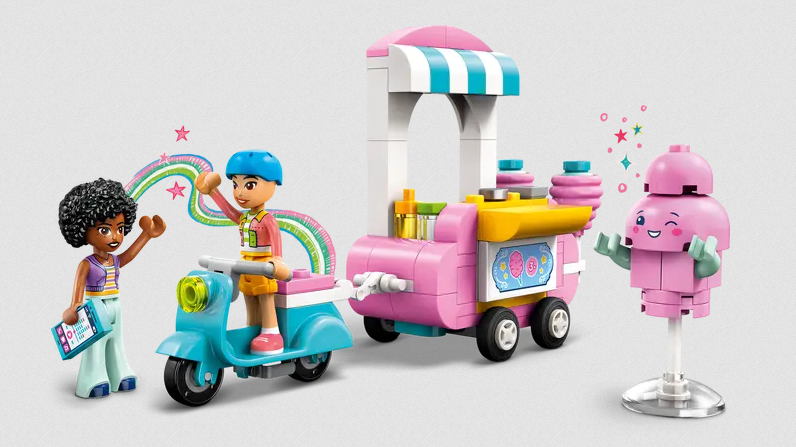 Lego Lego 42643 Friends - Le kiosque de barbe à papa et le scouteur