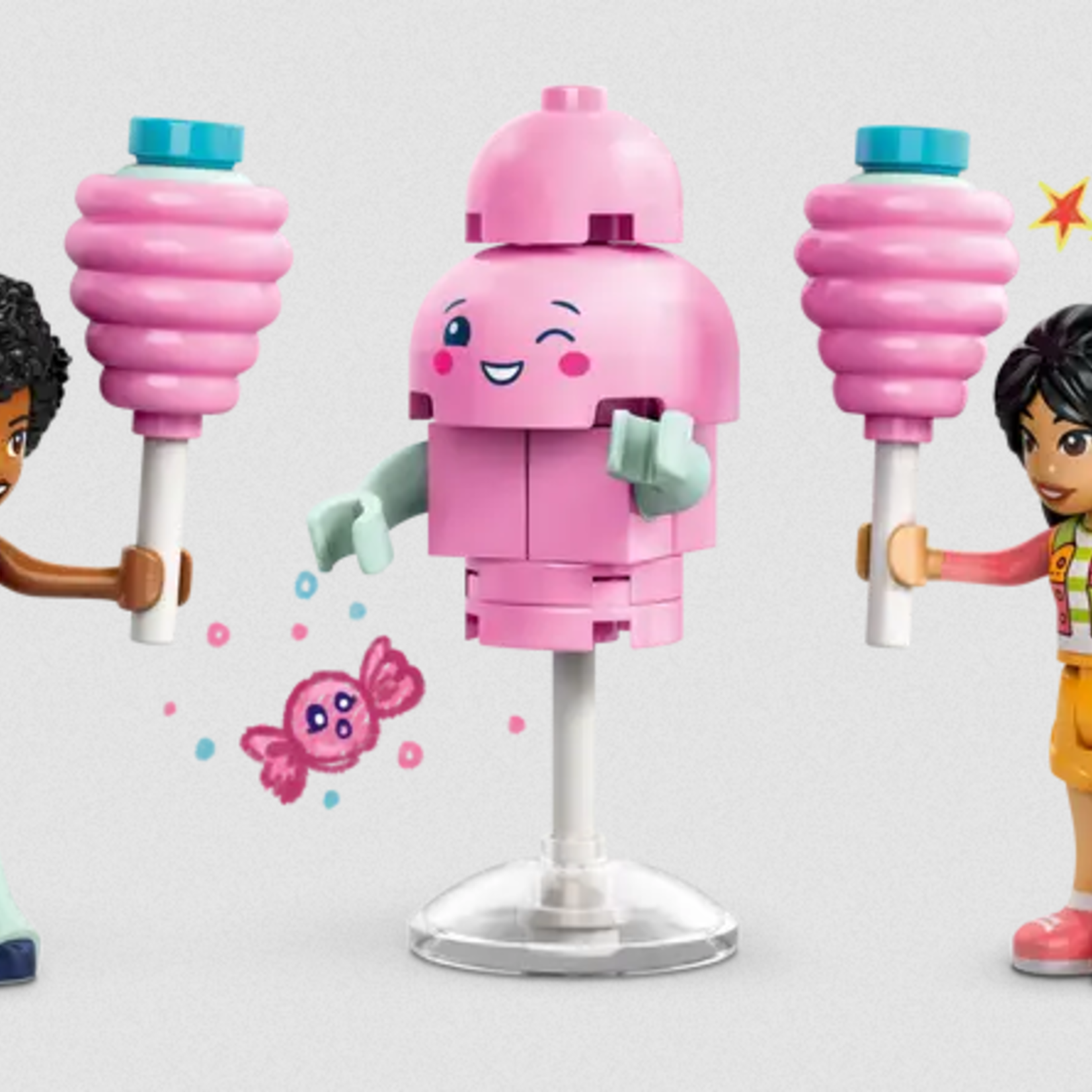 Lego Lego 42643 Friends - Le kiosque de barbe à papa et le scouteur