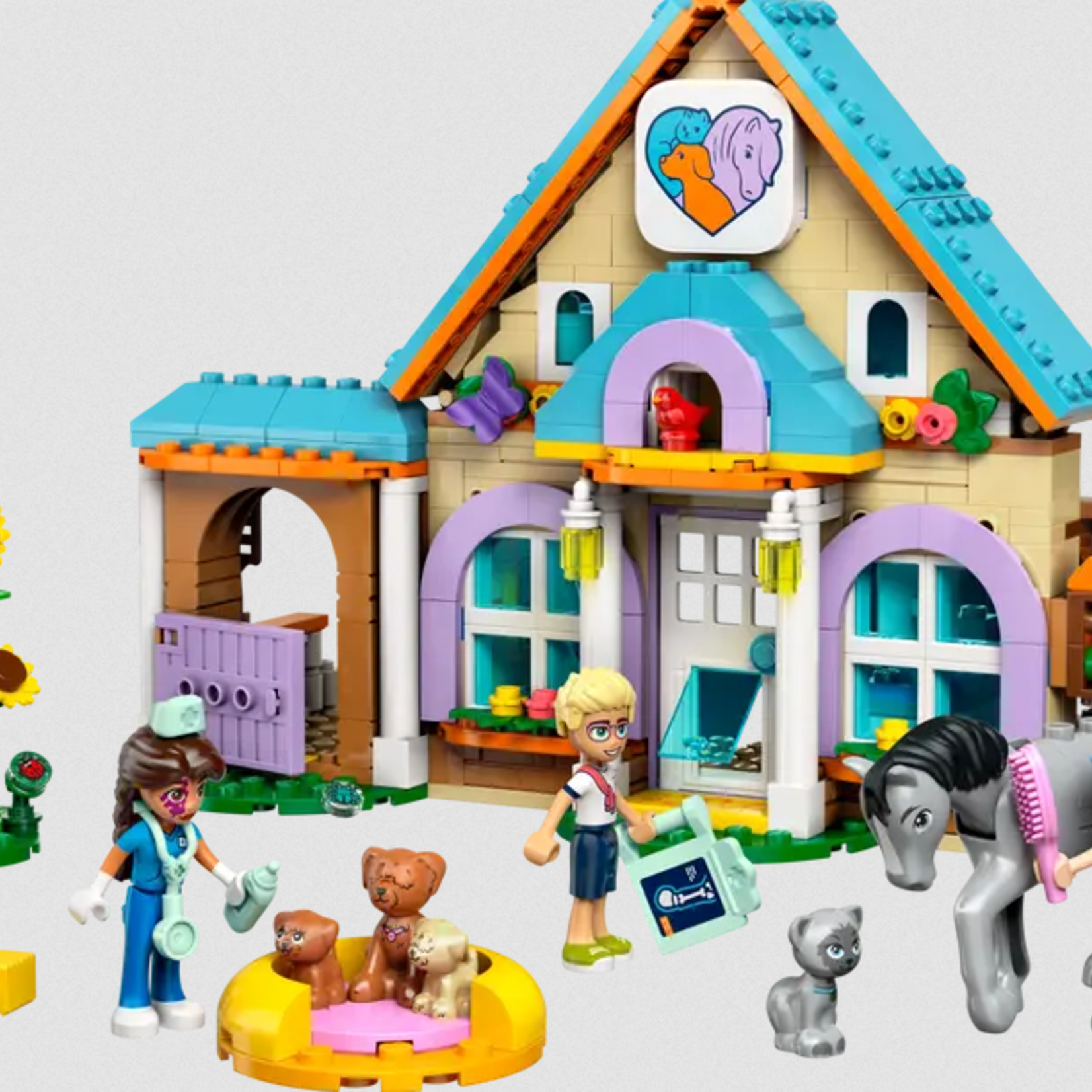 Lego Lego 42651 Friends - La clinique vétérinaire pour chevaux et animaux de compagnie