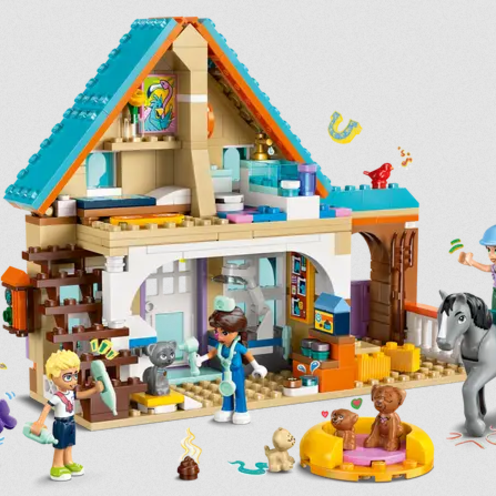 Lego Lego 42651 Friends - La clinique vétérinaire pour chevaux et animaux de compagnie
