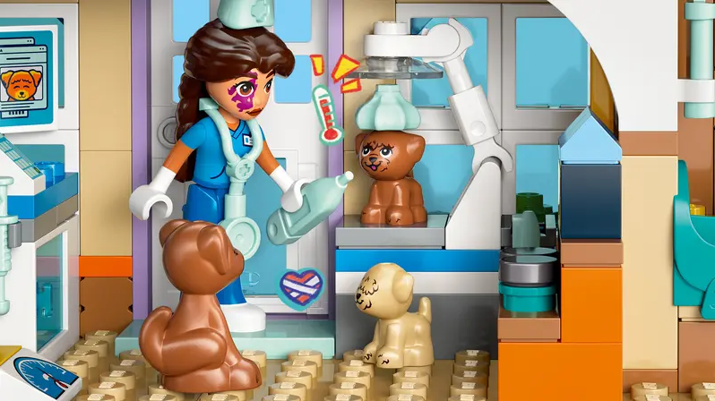 Lego Lego 42651 Friends - La clinique vétérinaire pour chevaux et animaux de compagnie