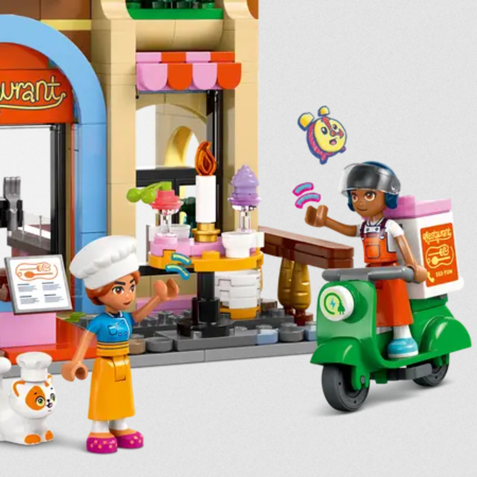 Lego Lego 42655 Friends - Le restaurant et l’école de cuisine