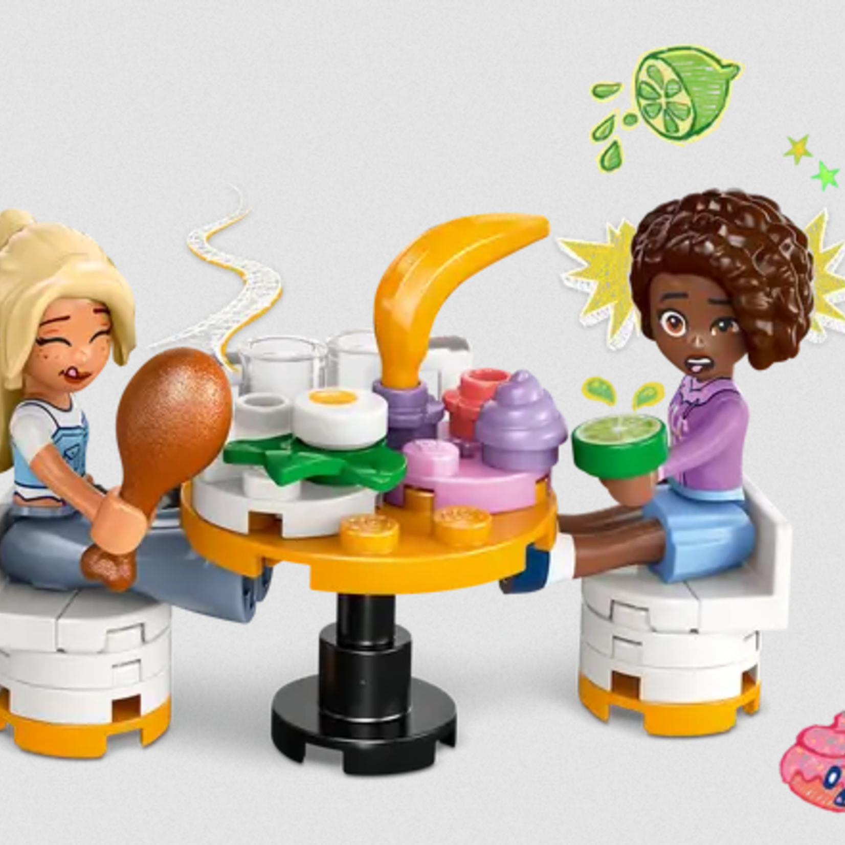 Lego Lego 42655 Friends - Le restaurant et l’école de cuisine