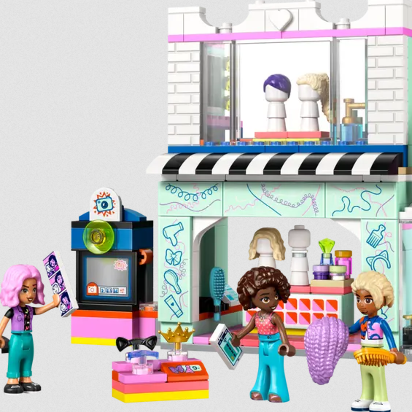Lego Lego 42662 Friends - Le salon de coiffure et la boutique d’accessoires