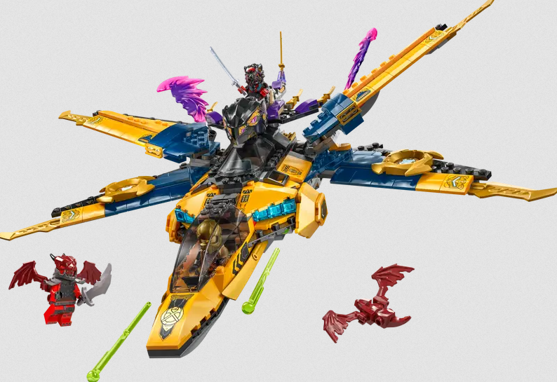 Lego Lego 71833 Ninjago - L’avion des tempêtes de Ras et Arin