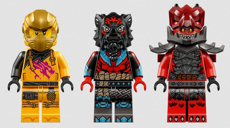 Lego Lego 71833 Ninjago - L’avion des tempêtes de Ras et Arin