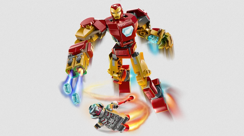 Lego Lego 76307 Marvel - Le robot d’Iron Man contre Ultron