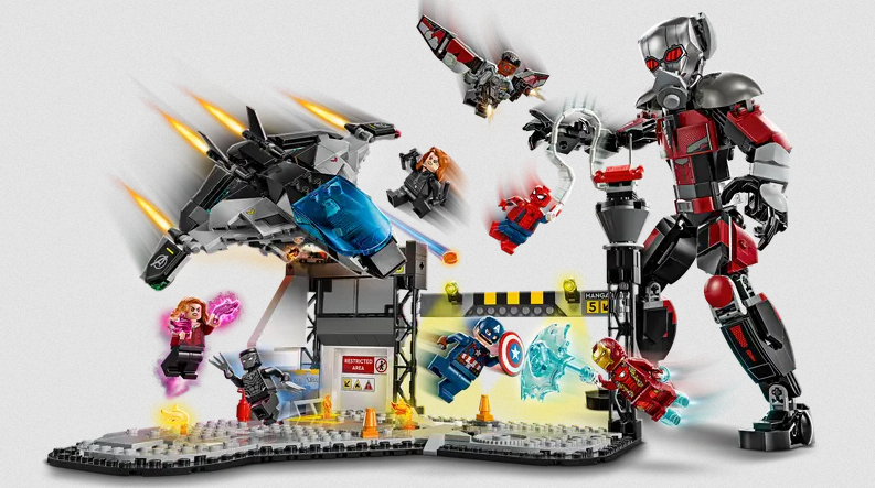 Lego Lego 76314 Marvel - La bataille de Capitaine America - La Guerre civile