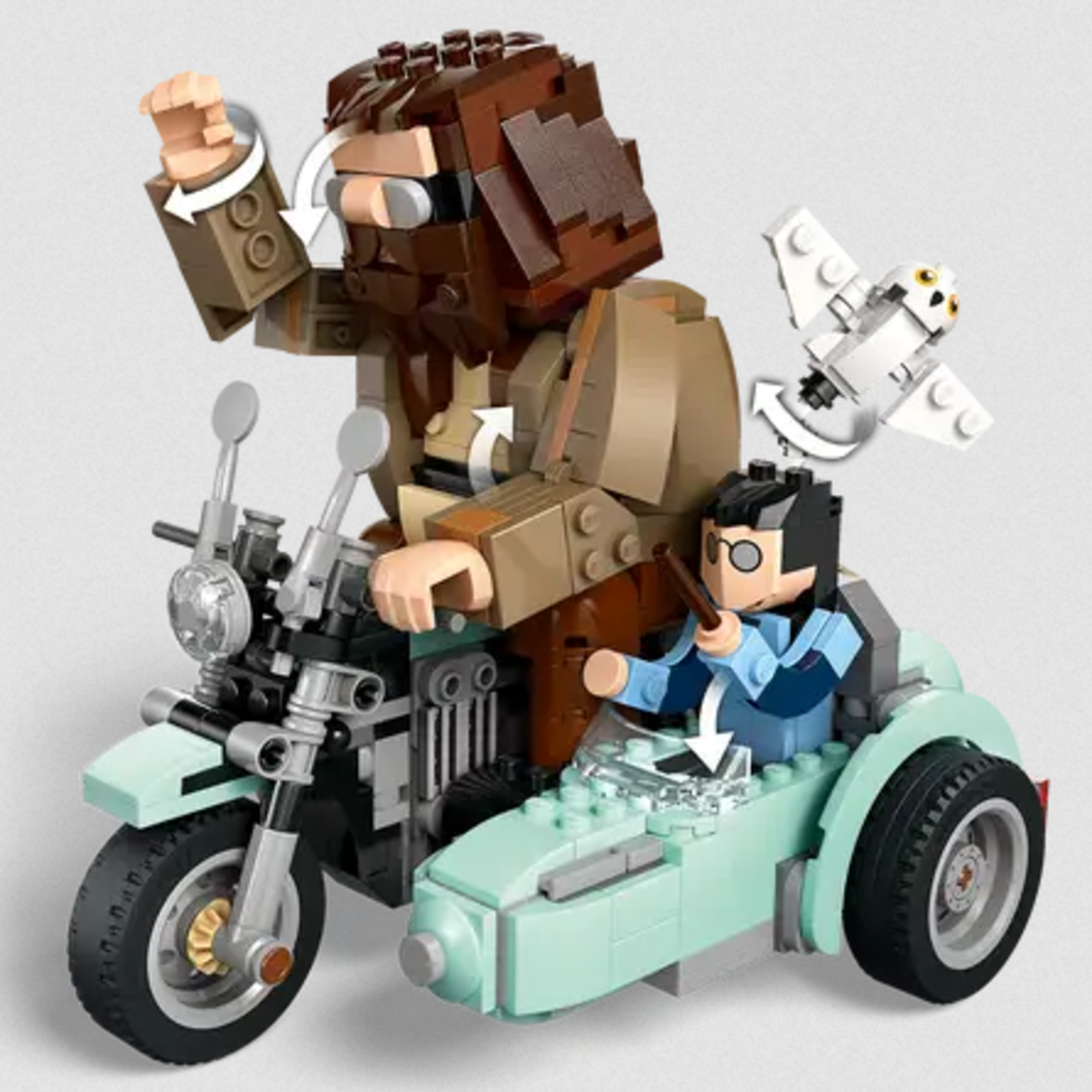 Lego Lego 76443 Harry Potter - La balade en moto de Hagrid™ et Harry