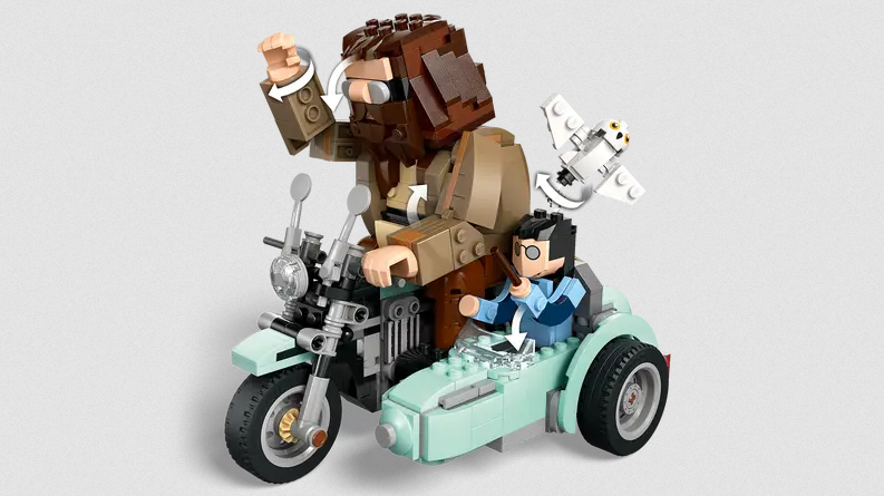 Lego Lego 76443 Harry Potter - La balade en moto de Hagrid™ et Harry