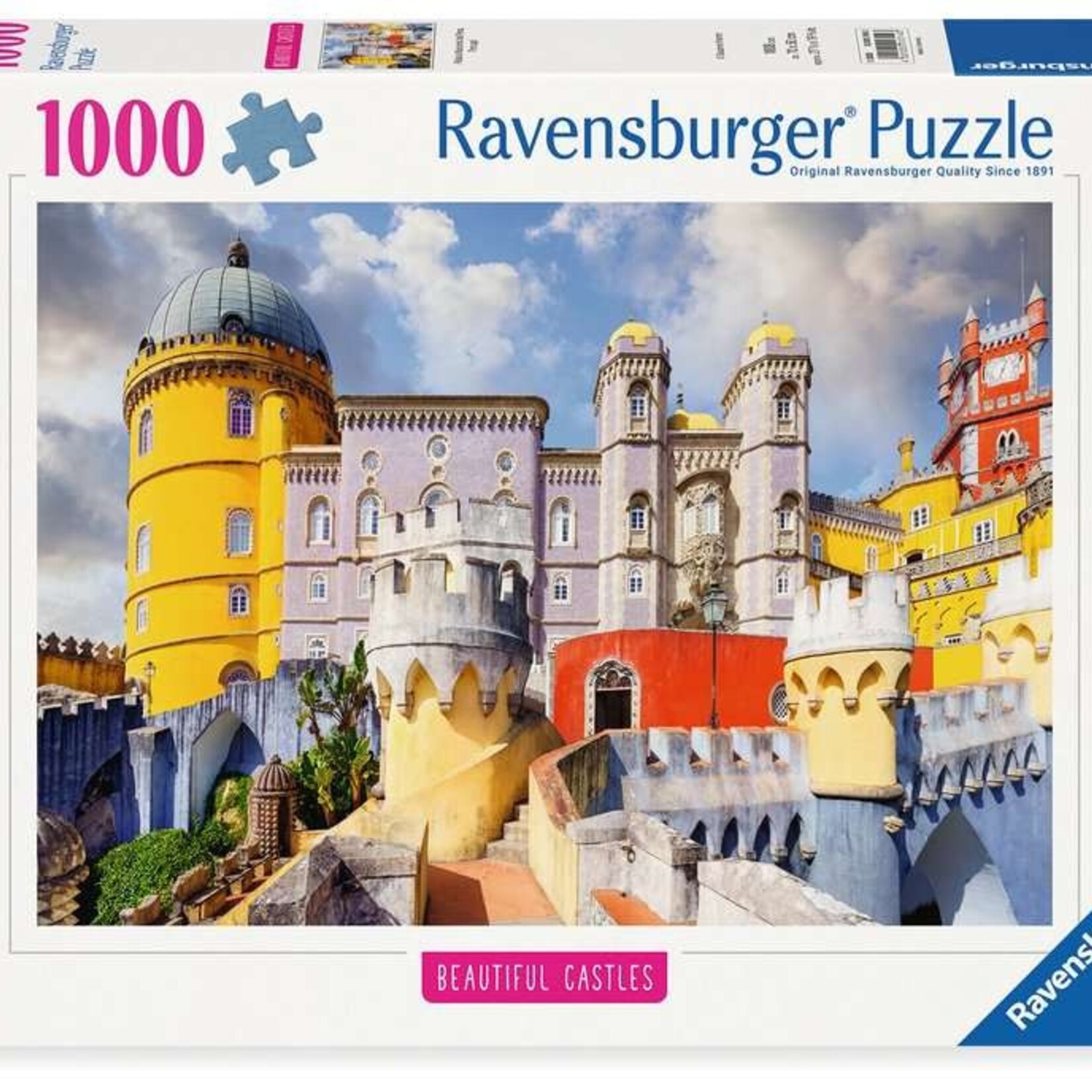 Ravensburger Ravens 1000 - Beautiful Castles - Palacio Nacional da Pena (Portugal)